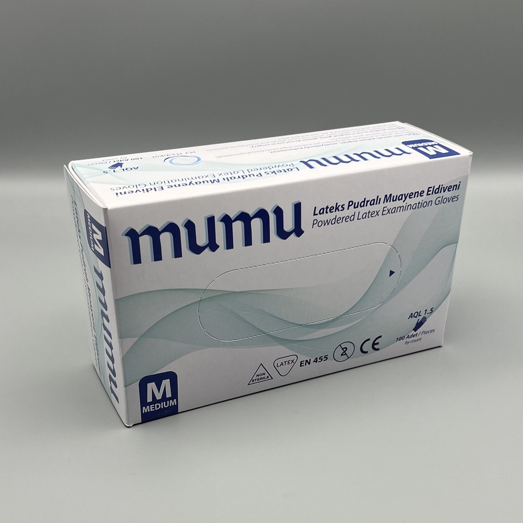 Rukavice latex s puderom 100/1 - Slika 4